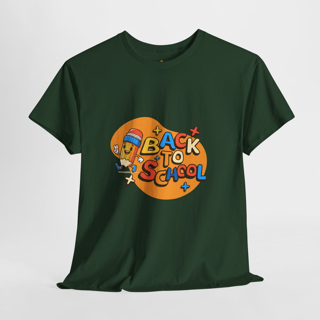 Back to School Teacher T-Shirt | First Day of School Shirt | Cute Teacher Gift | Unisex Heavy Cotton Tee