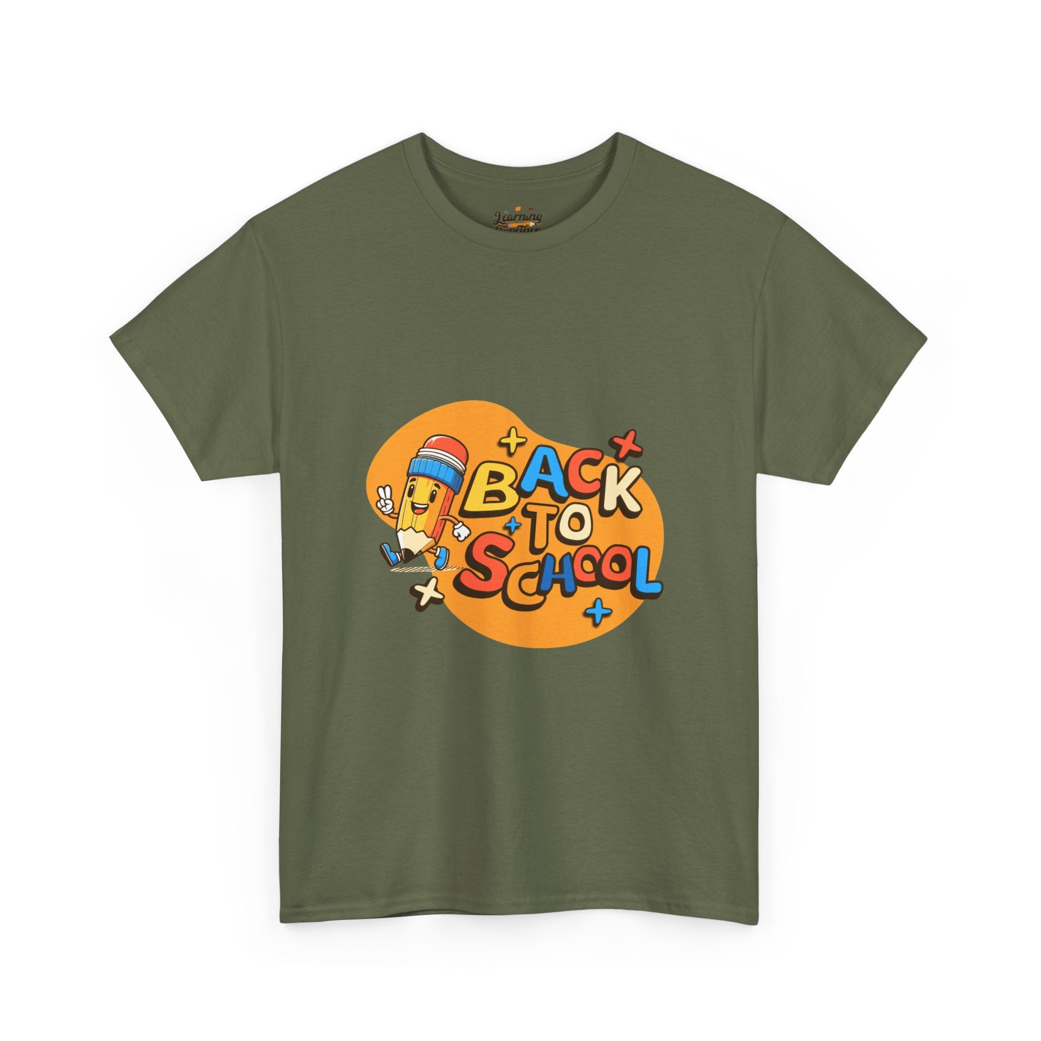 Back to School Teacher T-Shirt | First Day of School Shirt | Cute Teacher Gift | Unisex Heavy Cotton Tee