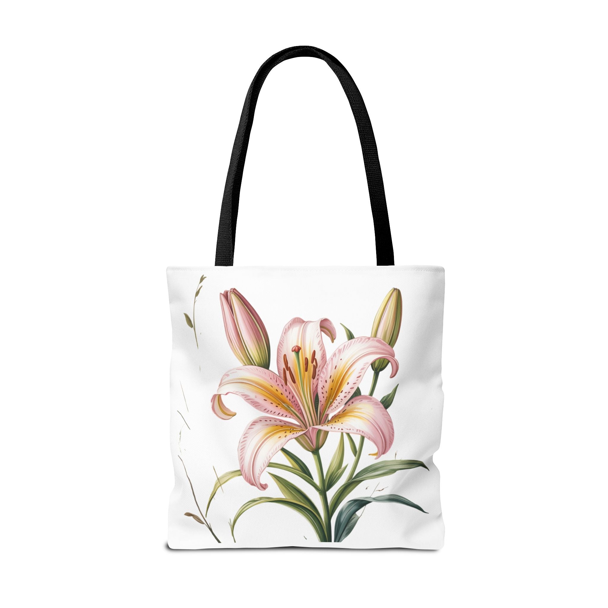 Every Day Floral Tote Bag — Elegant Flower All-Over Print Tote