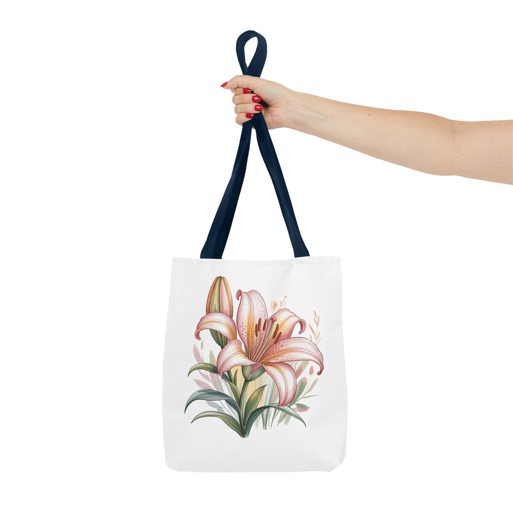 Every Day Floral Tote Bag — Elegant Flower All-Over Print Tote