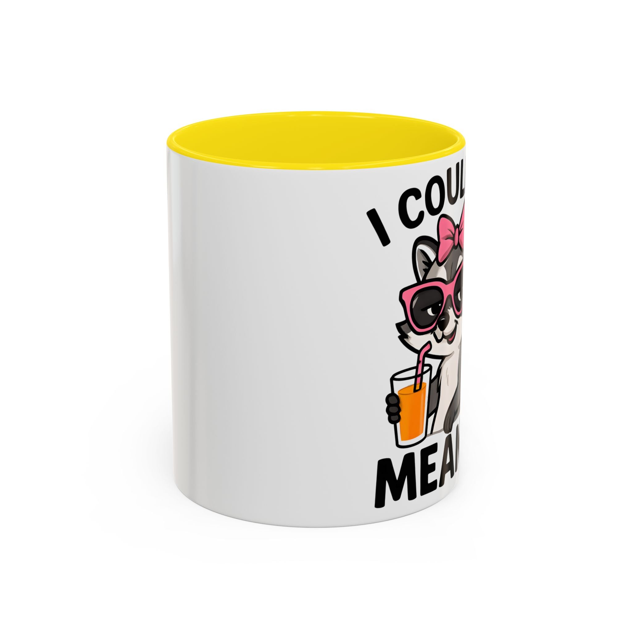 Sassy Raccoon Coffee Mug — Funny Accent Coffee Cup (11/15oz)