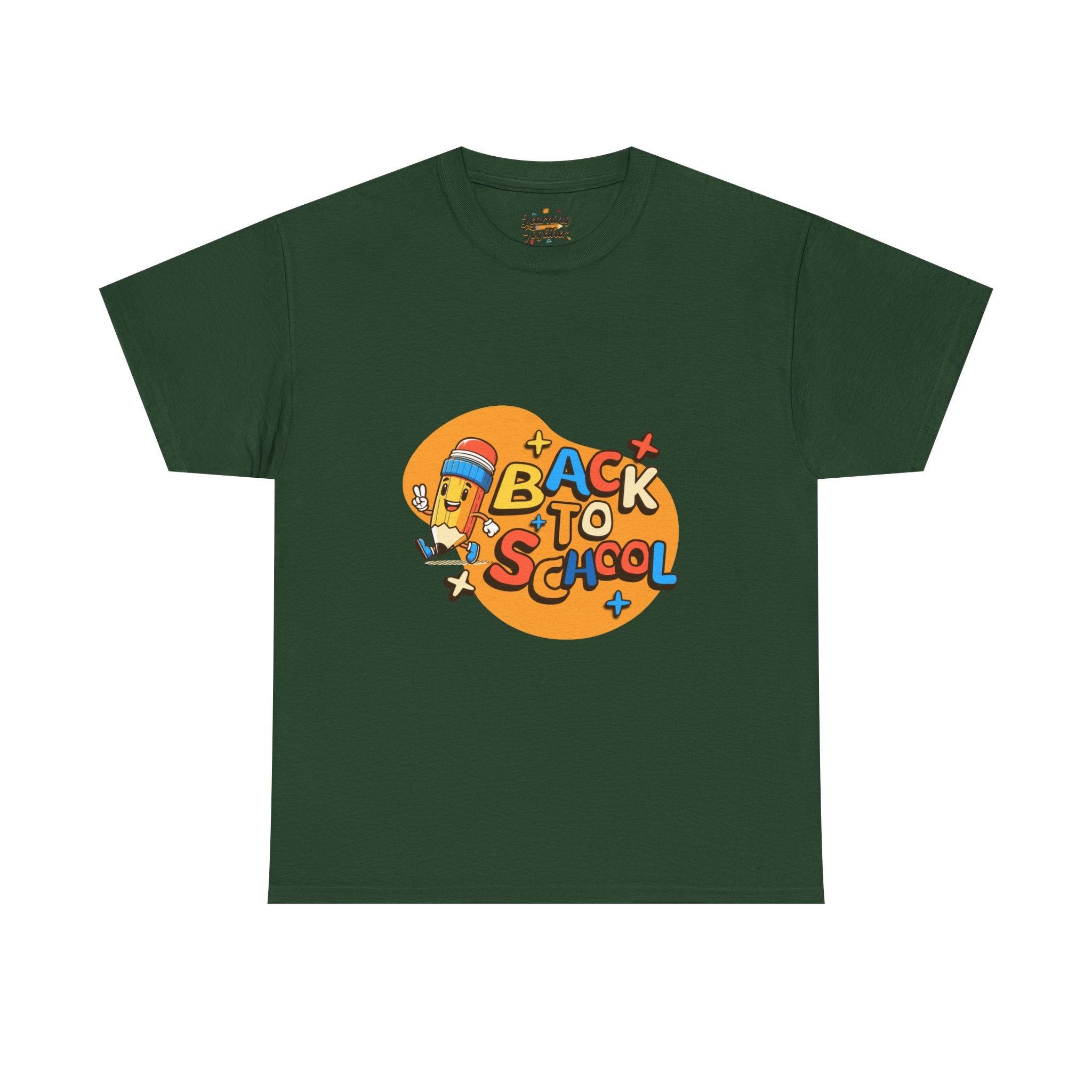 Back to School Teacher T-Shirt | First Day of School Shirt | Cute Teacher Gift | Unisex Heavy Cotton Tee