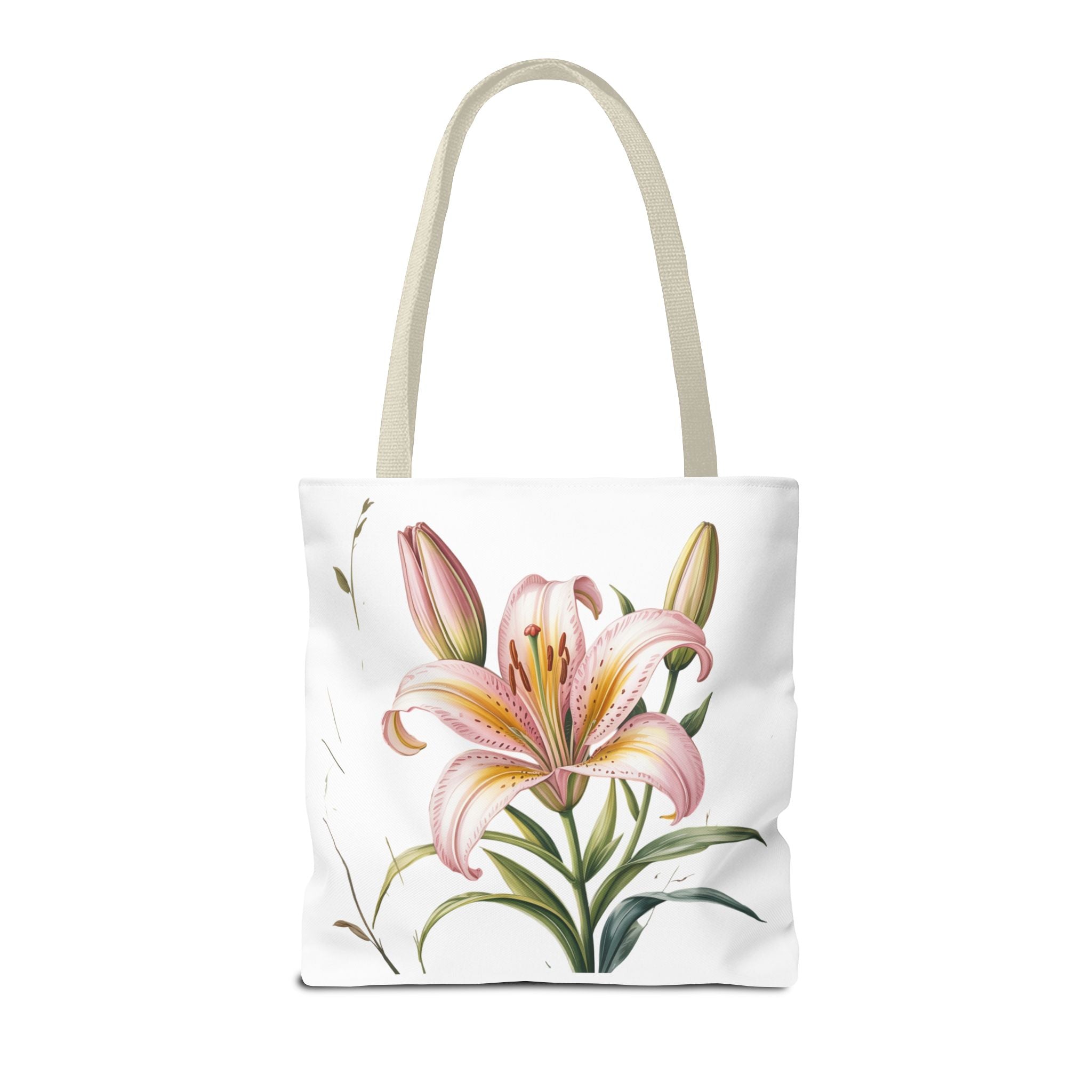 Every Day Floral Tote Bag — Elegant Flower All-Over Print Tote