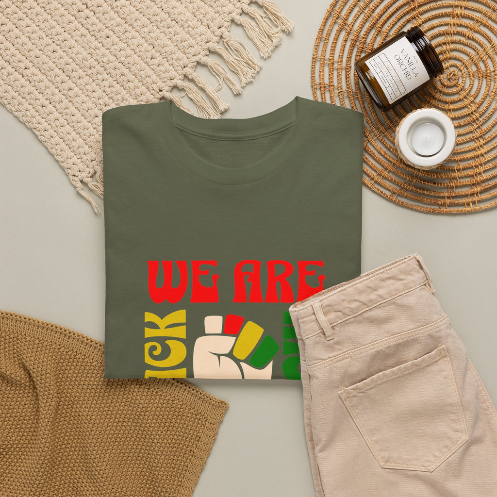 Black History T-Shirt — "We Are Black History" Unisex Tee