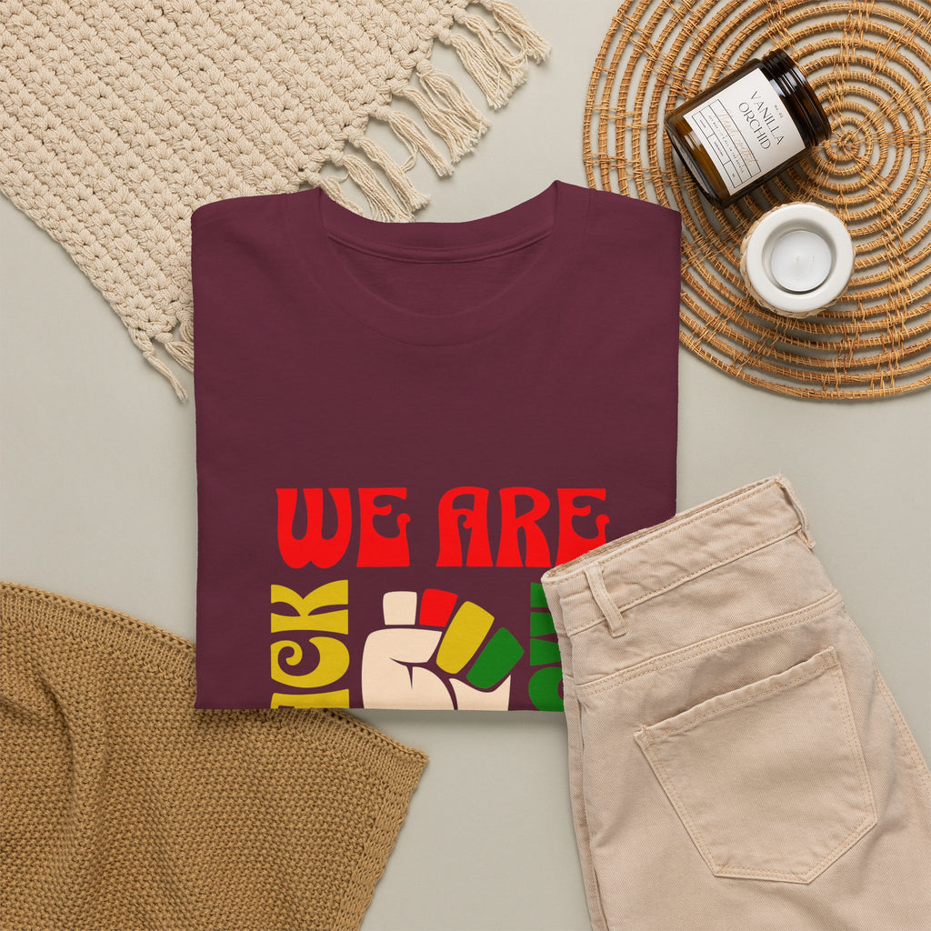 Black History T-Shirt — "We Are Black History" Unisex Tee