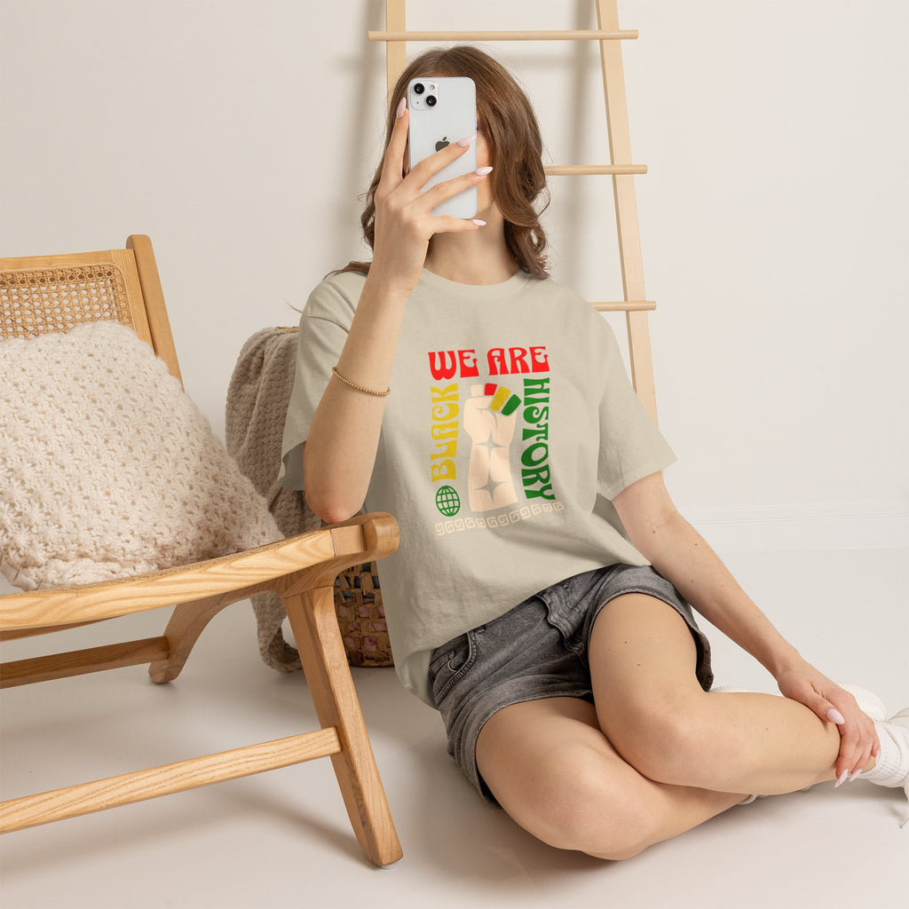 Black History T-Shirt — "We Are Black History" Unisex Tee