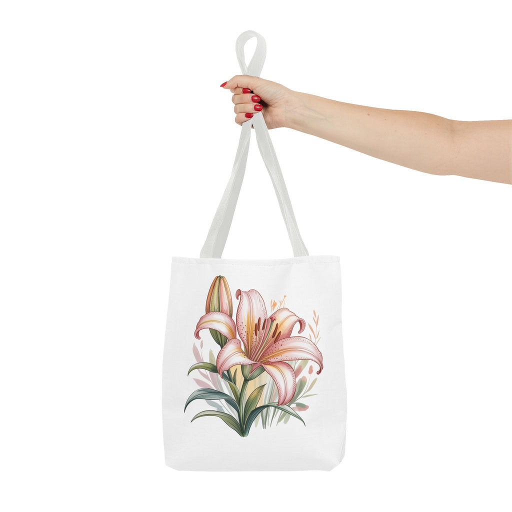 Every Day Floral Tote Bag — Elegant Flower All-Over Print Tote