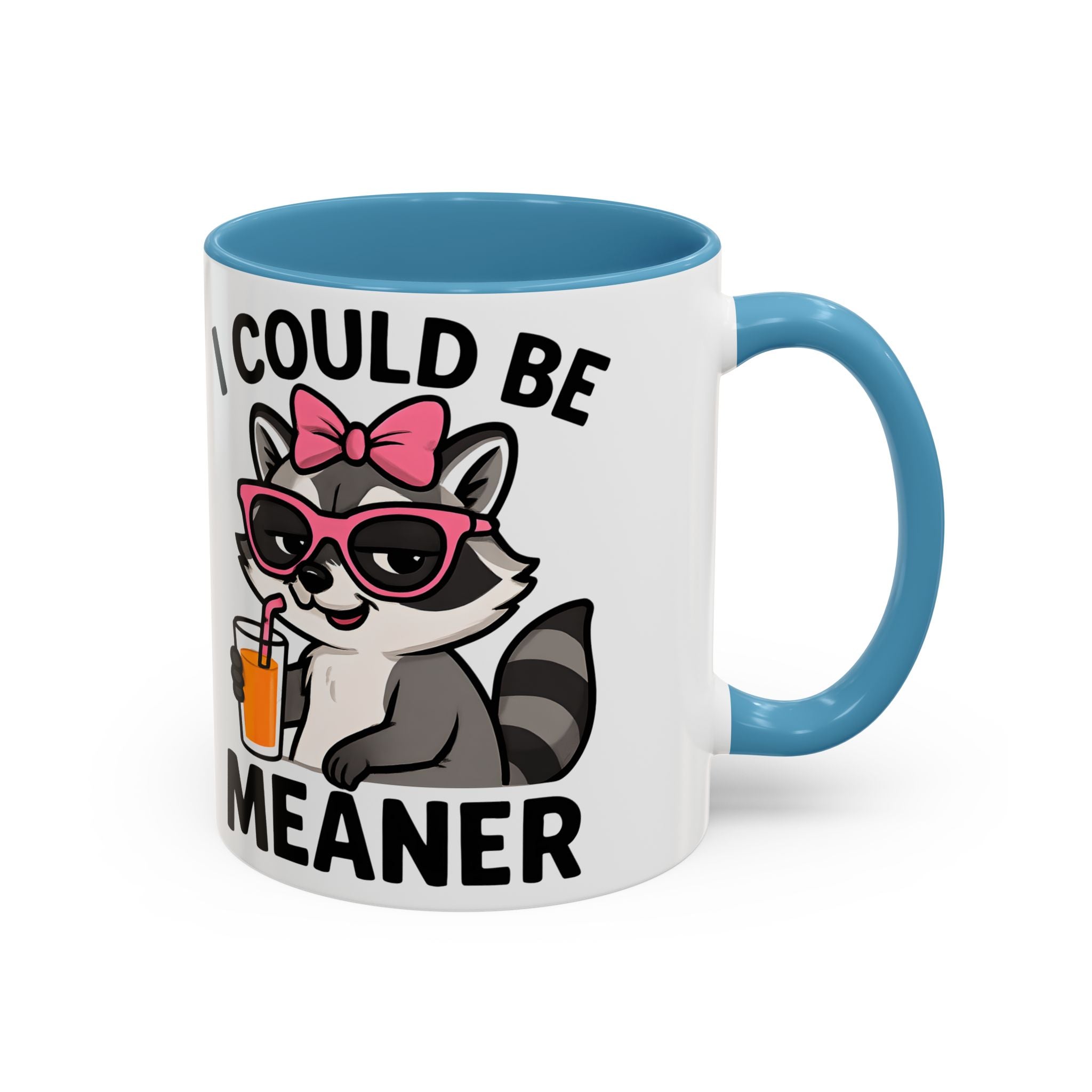 Sassy Raccoon Coffee Mug — Funny Accent Coffee Cup (11/15oz)