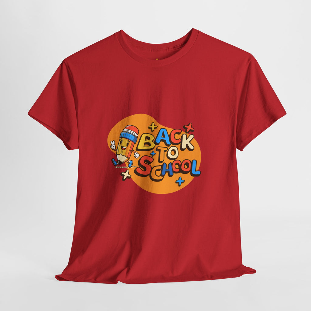 Back to School Teacher T-Shirt | First Day of School Shirt | Cute Teacher Gift | Unisex Heavy Cotton Tee