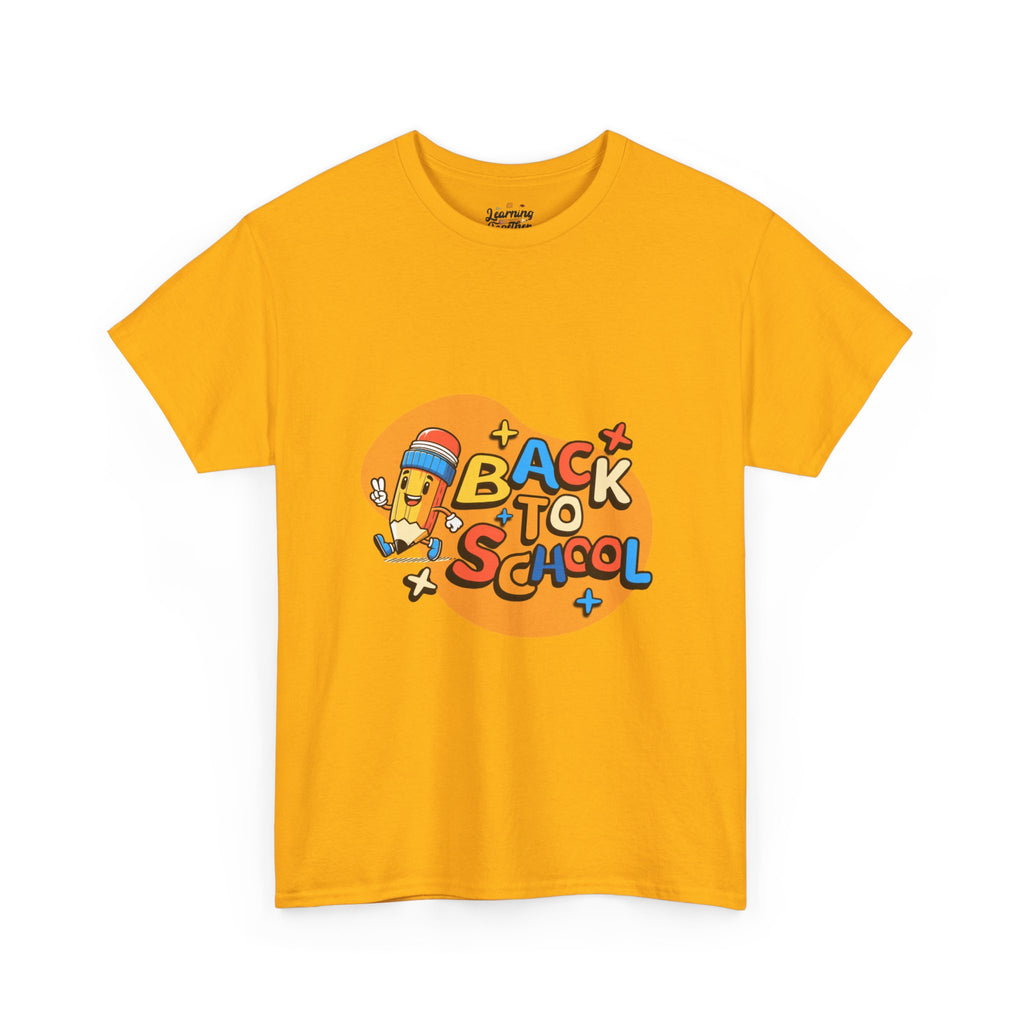 Back to School Teacher T-Shirt | First Day of School Shirt | Cute Teacher Gift | Unisex Heavy Cotton Tee