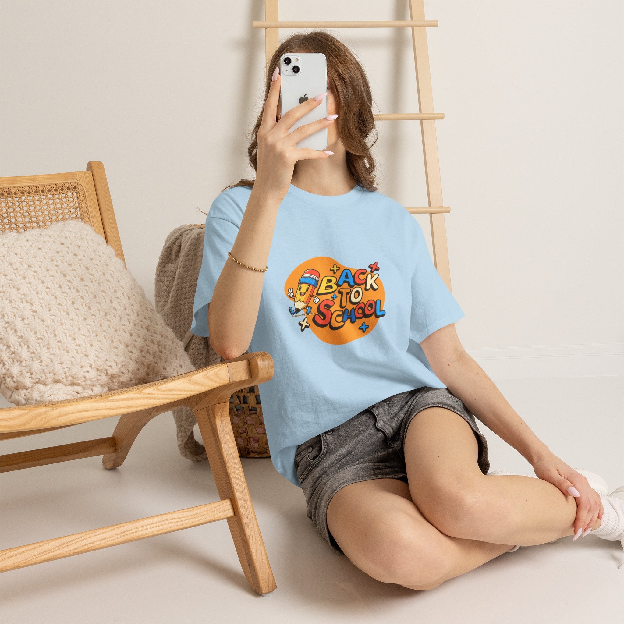 Back to School Teacher T-Shirt | First Day of School Shirt | Cute Teacher Gift | Unisex Heavy Cotton Tee