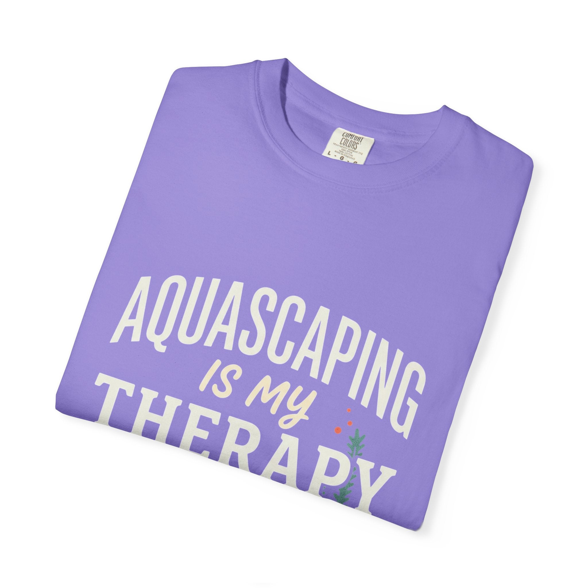 Aquascaping Is My Therapy Club T-Shirt — Aquascaper Hobby Tee