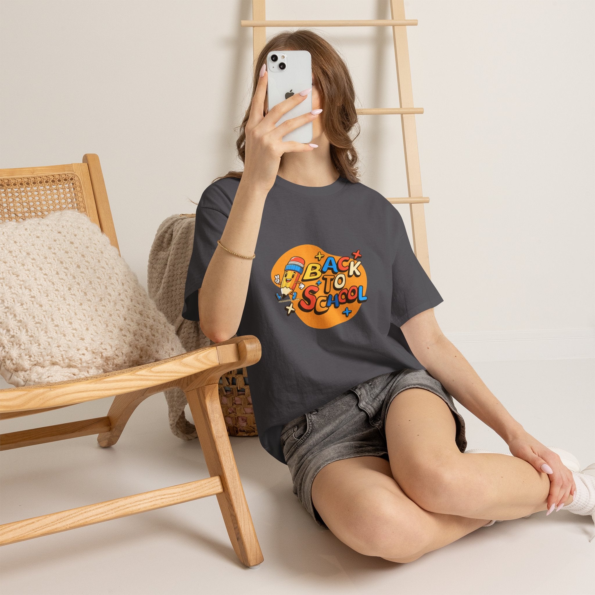 Back to School Teacher T-Shirt | First Day of School Shirt | Cute Teacher Gift | Unisex Heavy Cotton Tee
