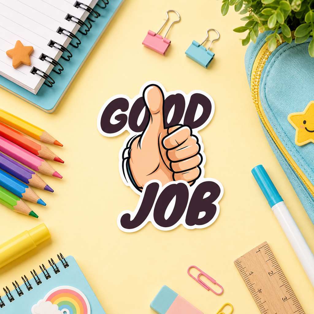 Motivational School Sticker Sheet | Waterproof Vinyl