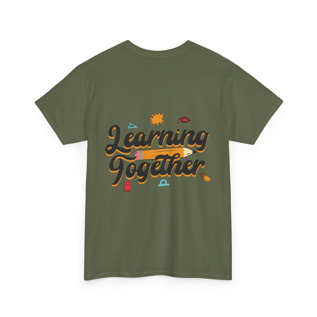 Back to School Teacher T-Shirt | First Day of School Shirt | Cute Teacher Gift | Unisex Heavy Cotton Tee