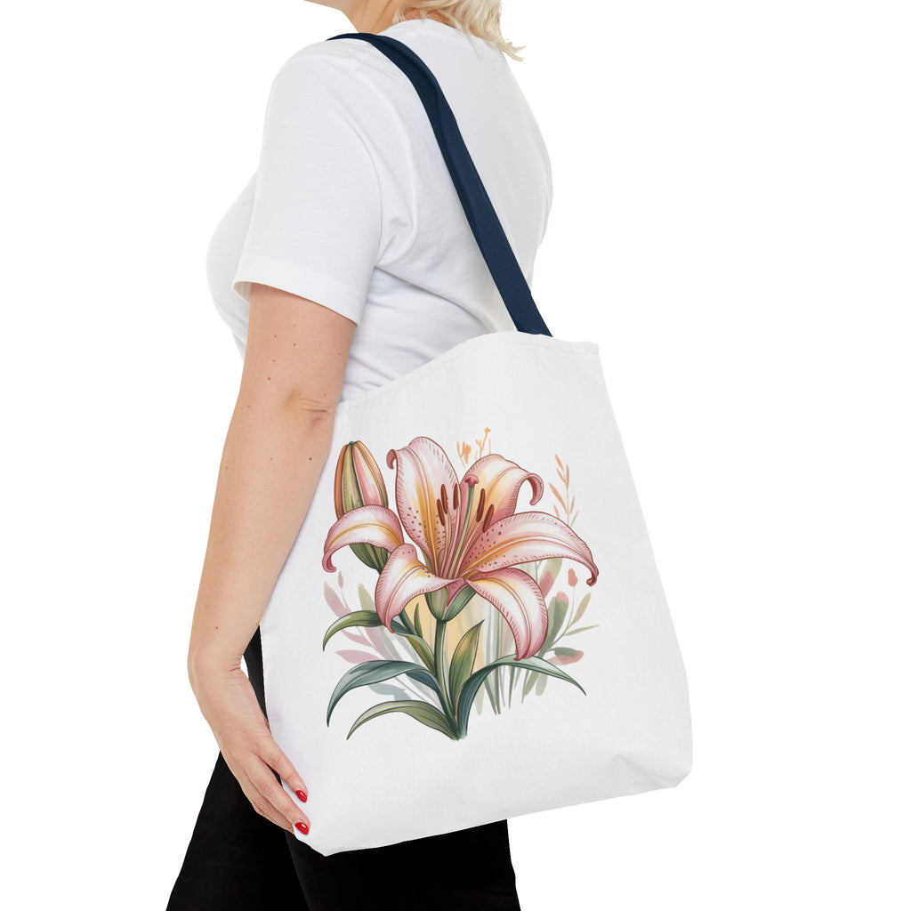 Every Day Floral Tote Bag — Elegant Flower All-Over Print Tote