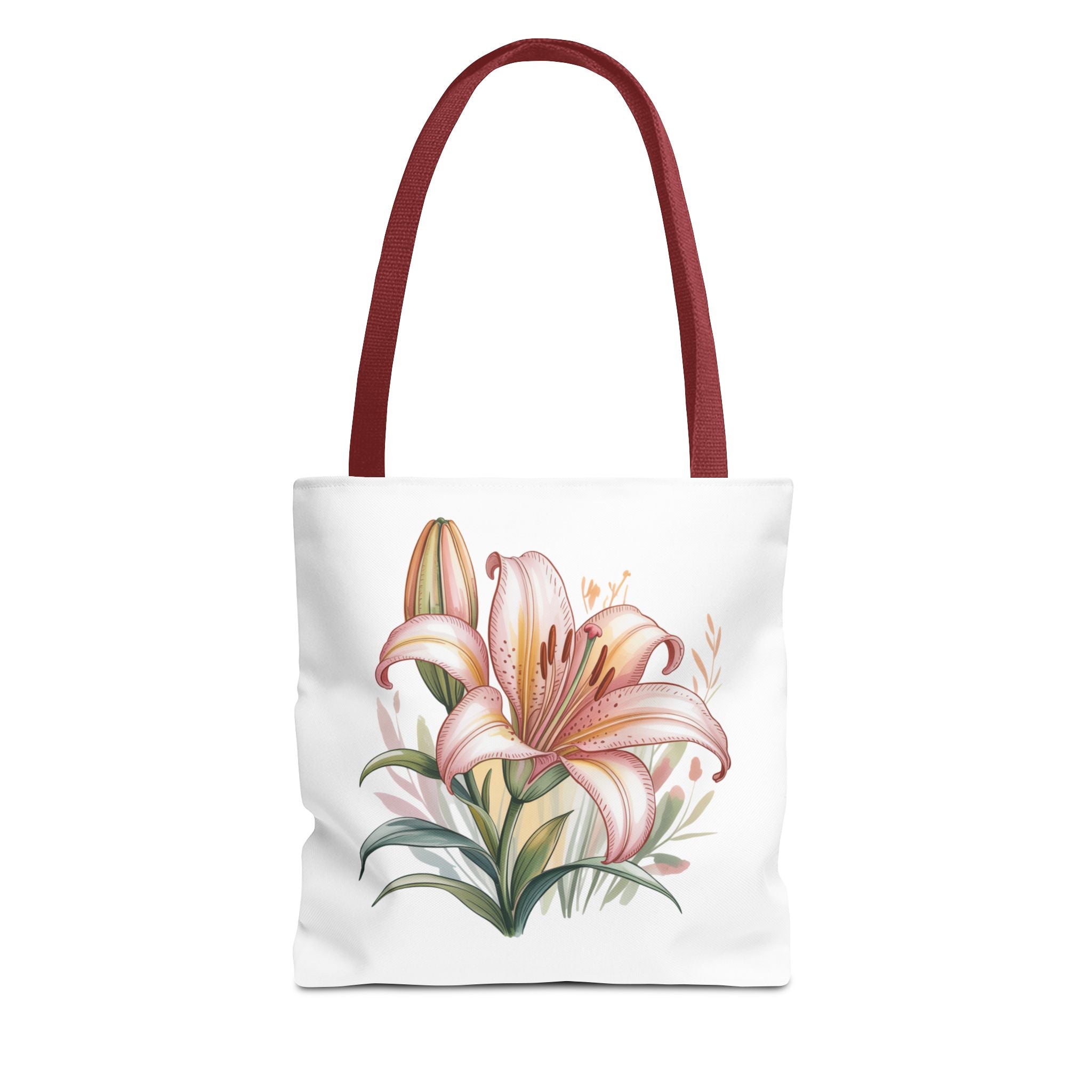 Every Day Floral Tote Bag — Elegant Flower All-Over Print Tote