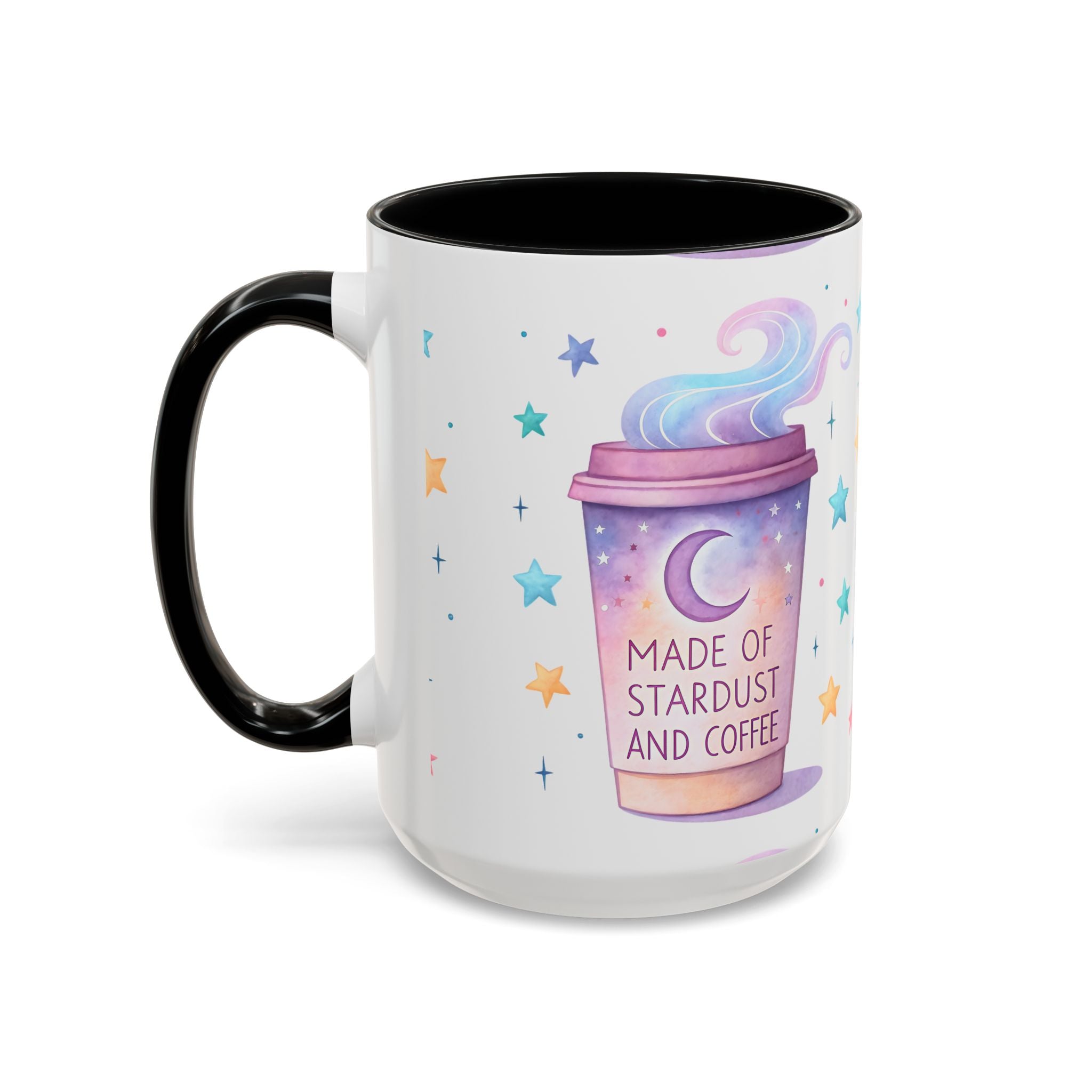 Starlight Made of Stardust and Coffee Accent Mug (11/15oz)