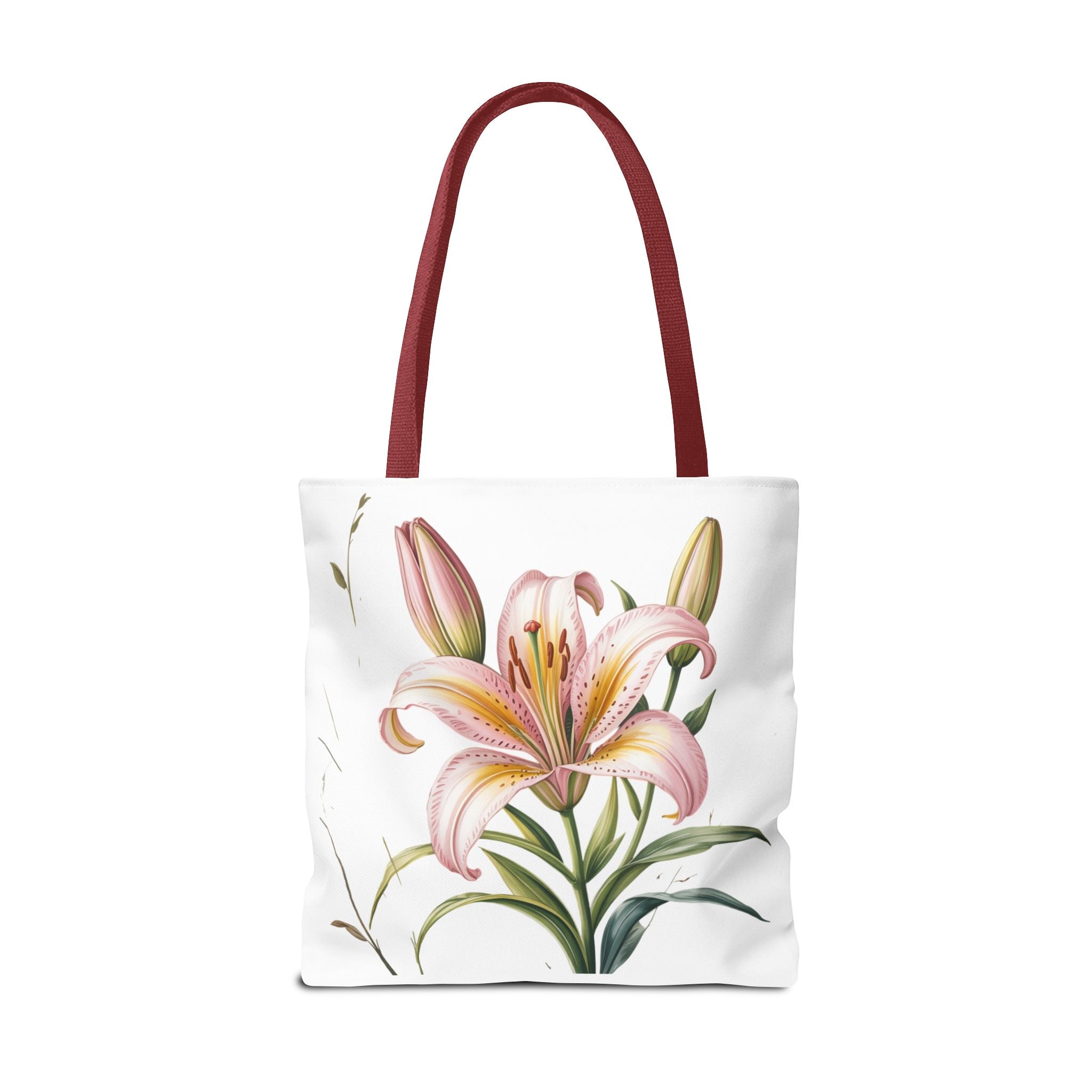 Every Day Floral Tote Bag — Elegant Flower All-Over Print Tote