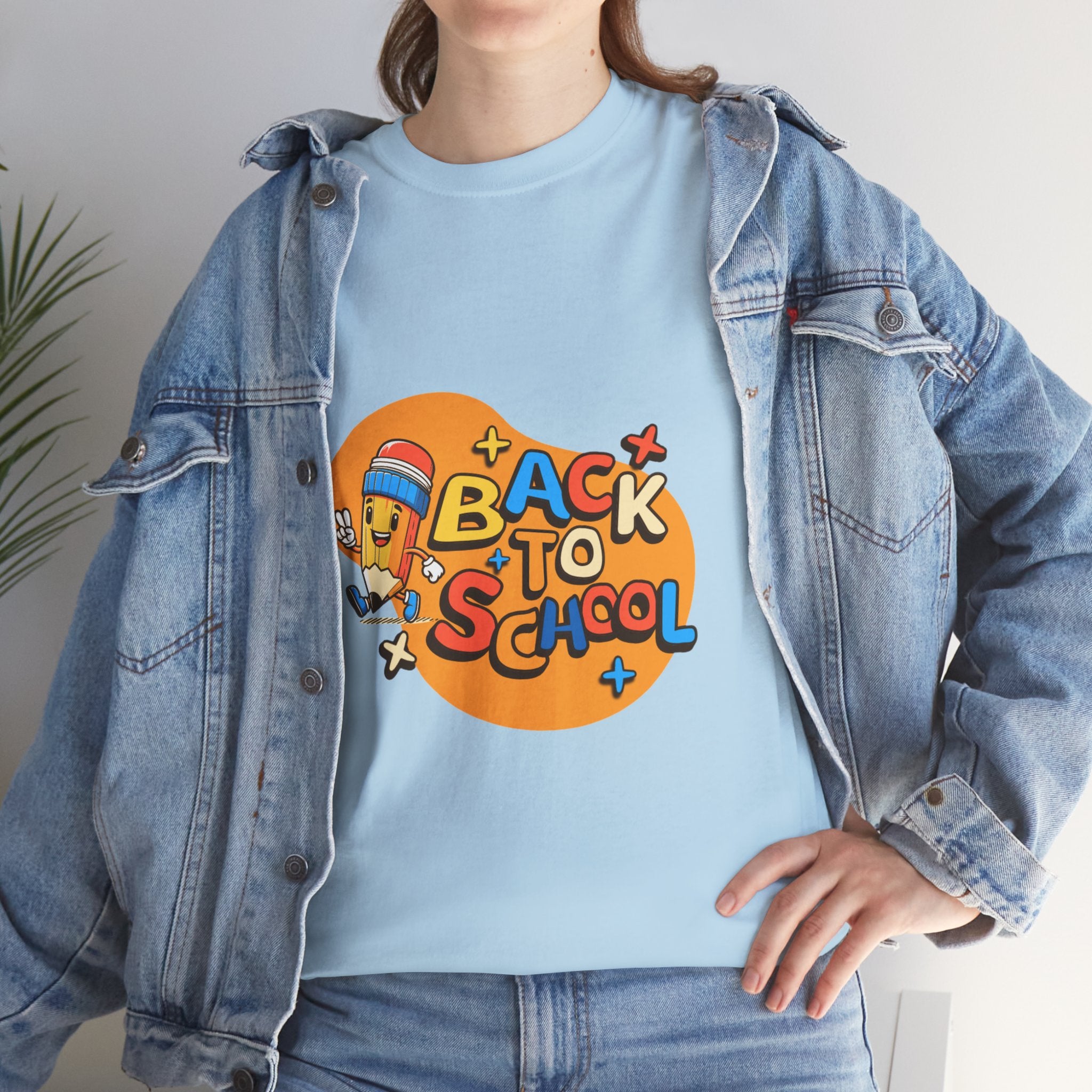 Back to School Teacher T-Shirt | First Day of School Shirt | Cute Teacher Gift | Unisex Heavy Cotton Tee