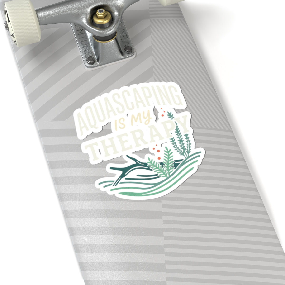 Aquascaping Is My Therapy Sticker — Kiss-Cut Club Decal
