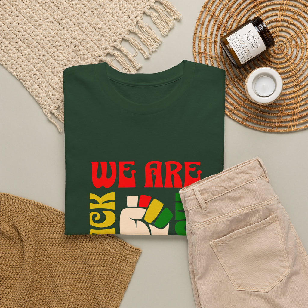 Black History T-Shirt — "We Are Black History" Unisex Tee