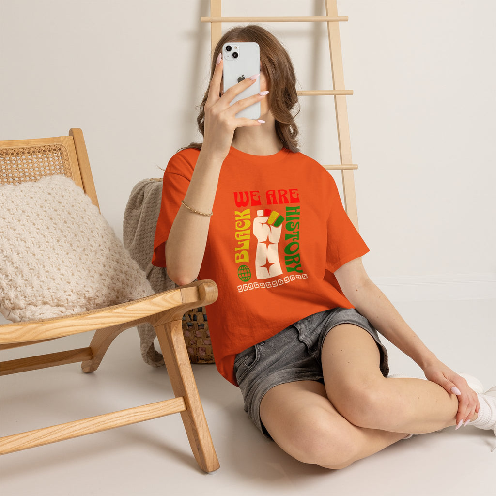 Black History T-Shirt — "We Are Black History" Unisex Tee