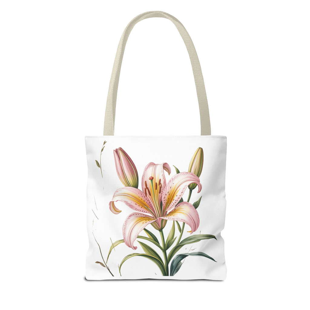 Every Day Floral Tote Bag — Elegant Flower All-Over Print Tote