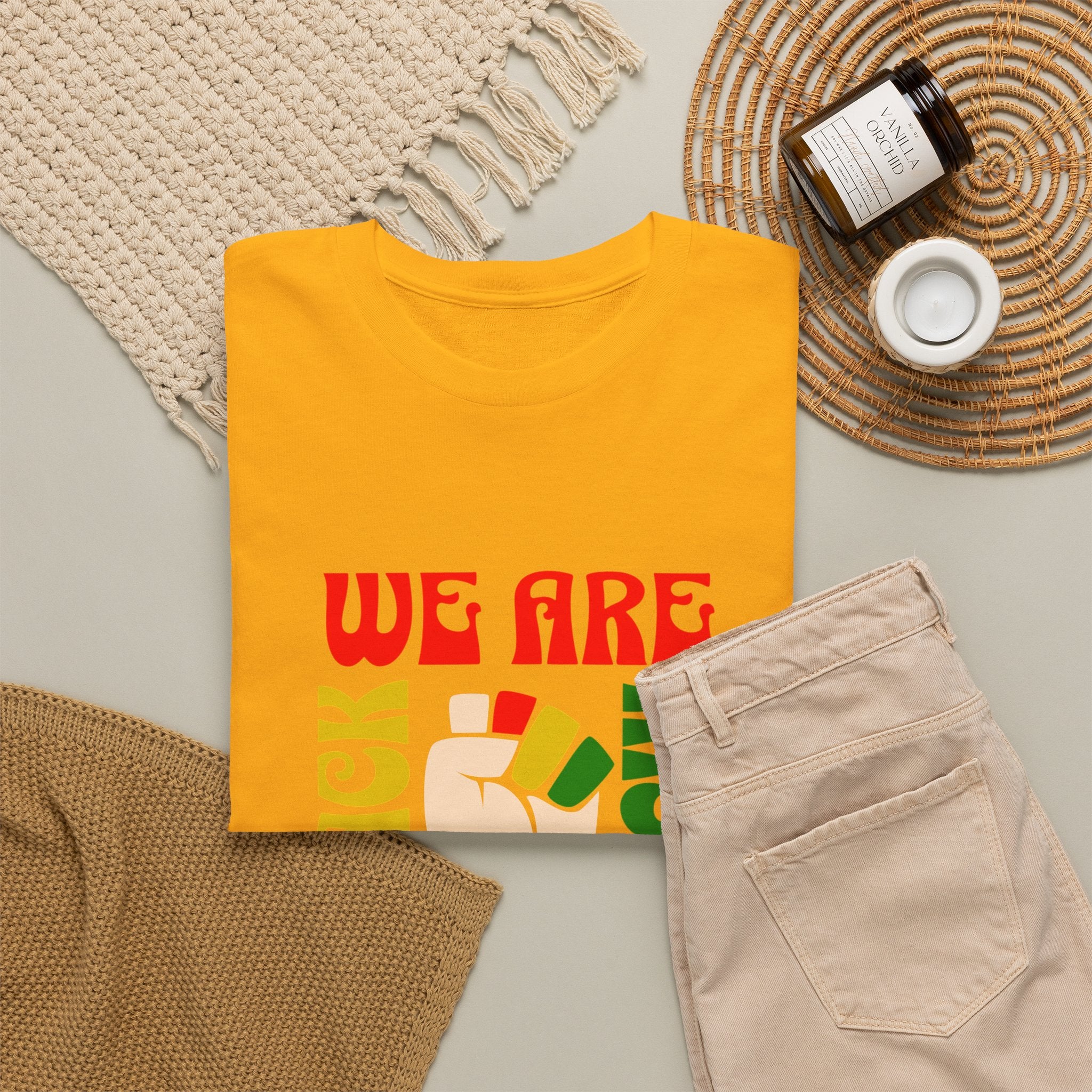 Black History T-Shirt — "We Are Black History" Unisex Tee