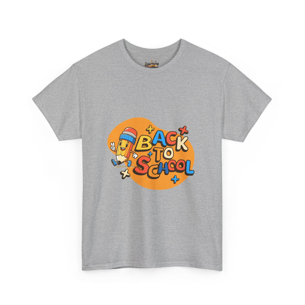 Back to School Teacher T-Shirt | First Day of School Shirt | Cute Teacher Gift | Unisex Heavy Cotton Tee