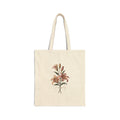 Personalized Watercolor Lily Tote Bag | Custom Canvas
