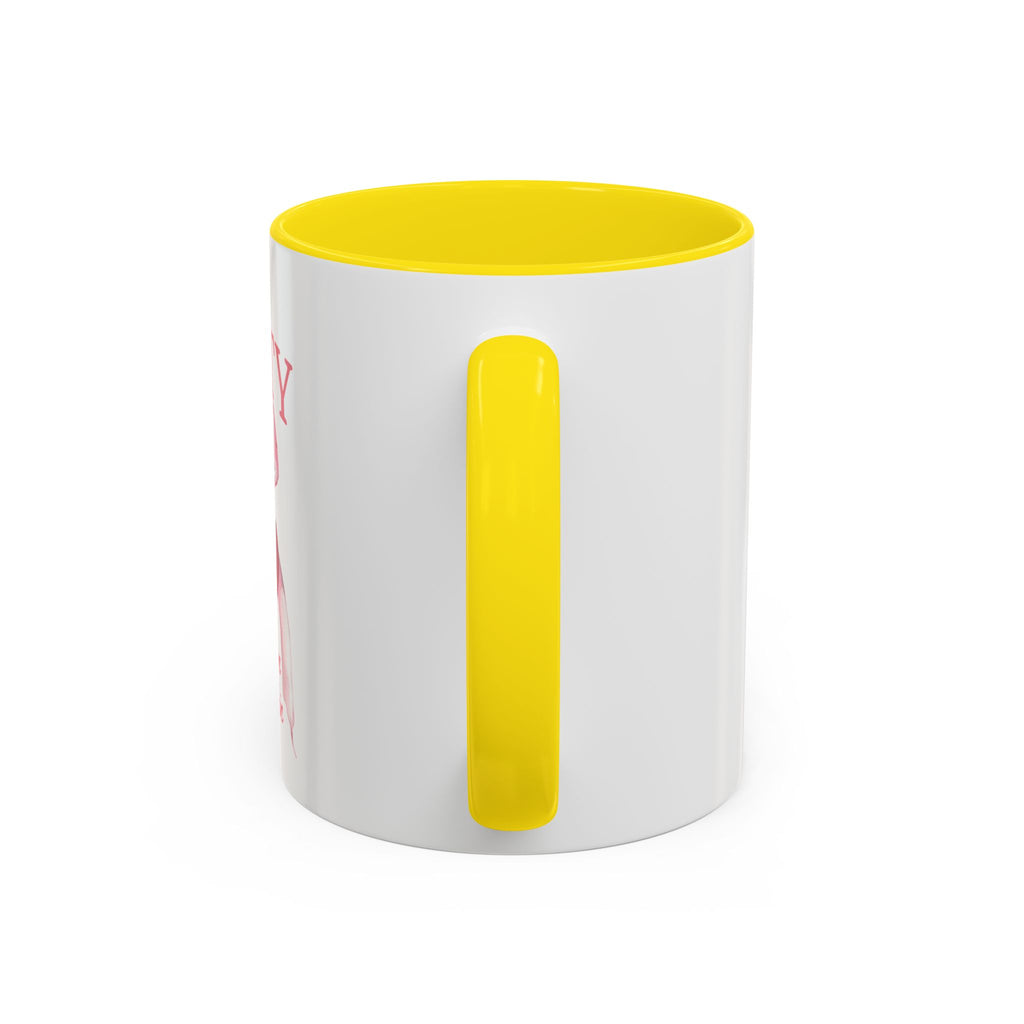 Personalized Coquette Cherry Mug | Watercolor Bow Cup