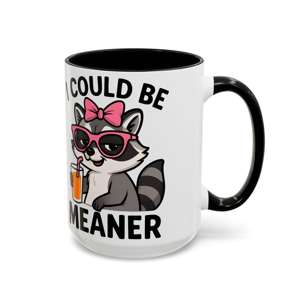 Sassy Raccoon Coffee Mug — Funny Accent Coffee Cup (11/15oz)