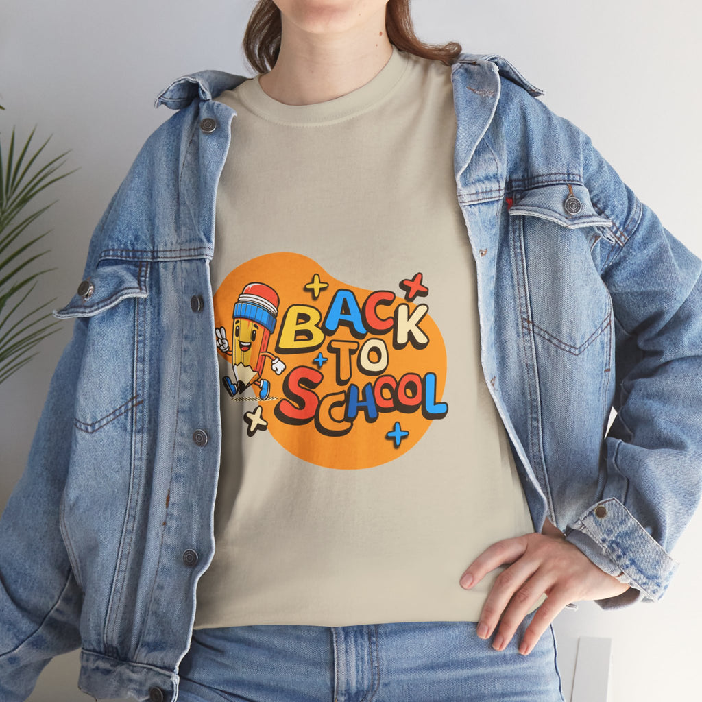 Back to School Teacher T-Shirt | First Day of School Shirt | Cute Teacher Gift | Unisex Heavy Cotton Tee