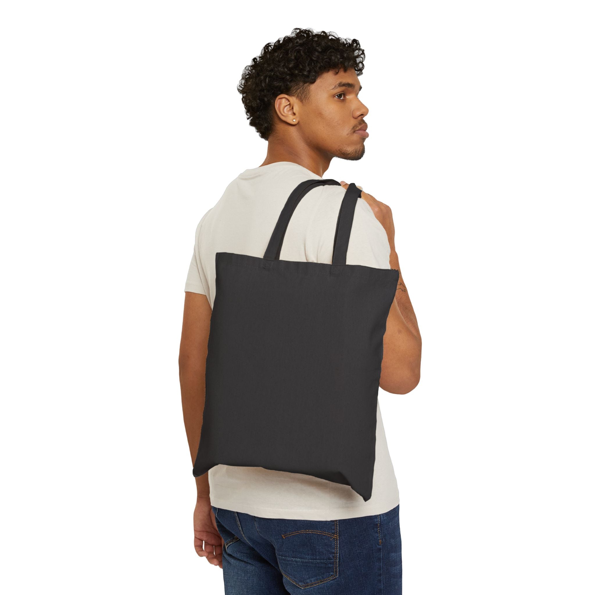 Personalized Watercolor Lily Tote Bag | Custom Canvas