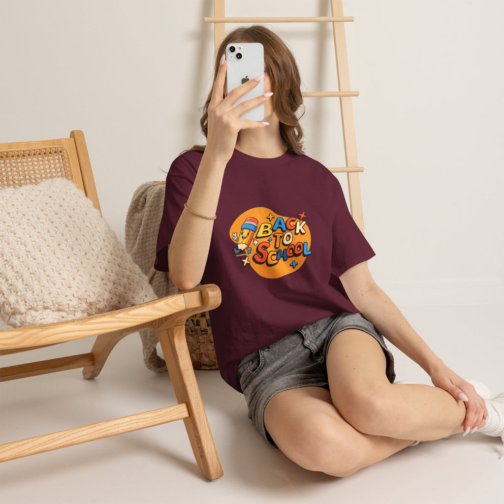 Back to School Teacher T-Shirt | First Day of School Shirt | Cute Teacher Gift | Unisex Heavy Cotton Tee