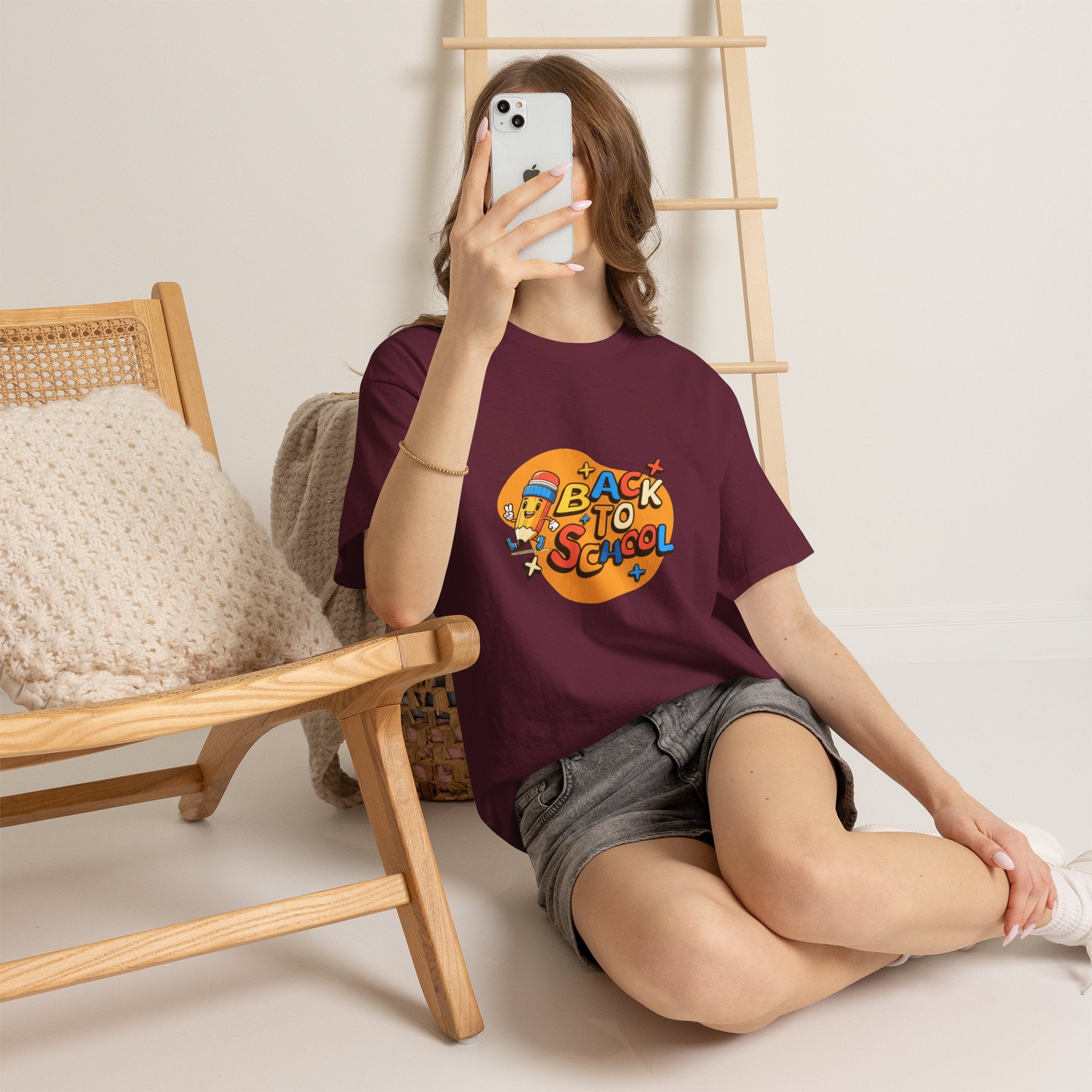 Back to School Teacher T-Shirt | First Day of School Shirt | Cute Teacher Gift | Unisex Heavy Cotton Tee