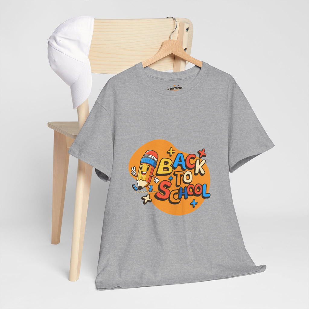 Back to School Teacher T-Shirt | First Day of School Shirt | Cute Teacher Gift | Unisex Heavy Cotton Tee