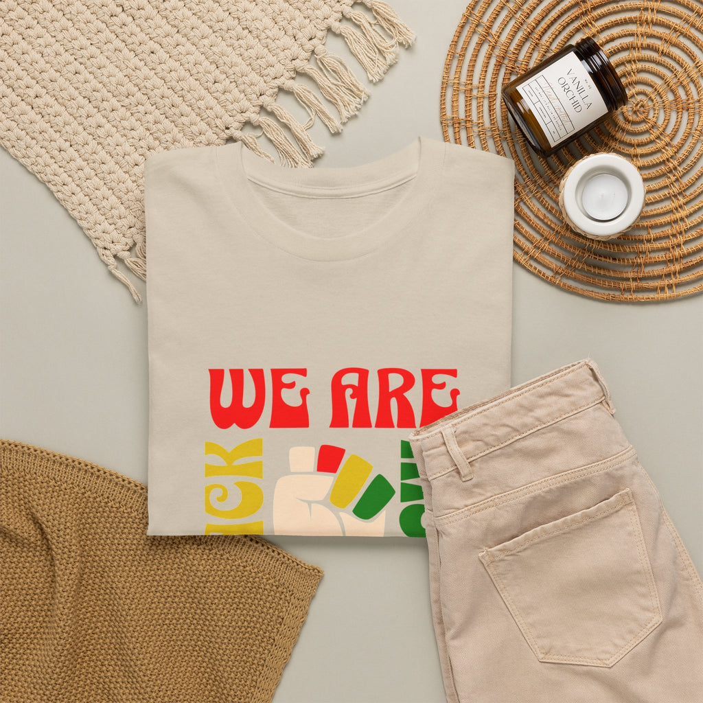 Black History T-Shirt — "We Are Black History" Unisex Tee