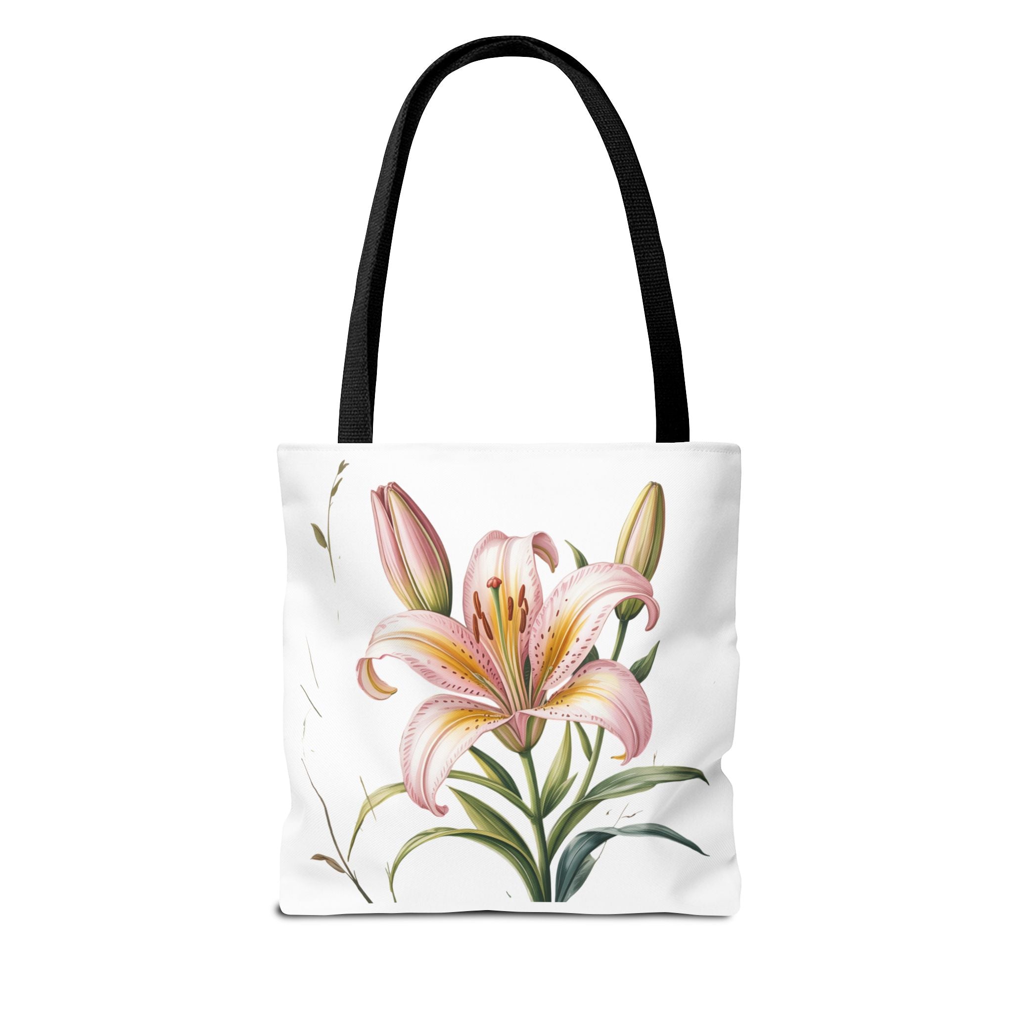 Every Day Floral Tote Bag — Elegant Flower All-Over Print Tote