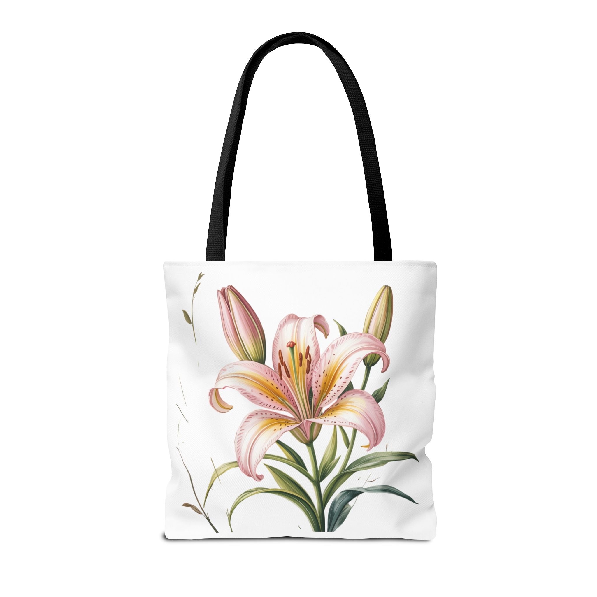Every Day Floral Tote Bag — Elegant Flower All-Over Print Tote
