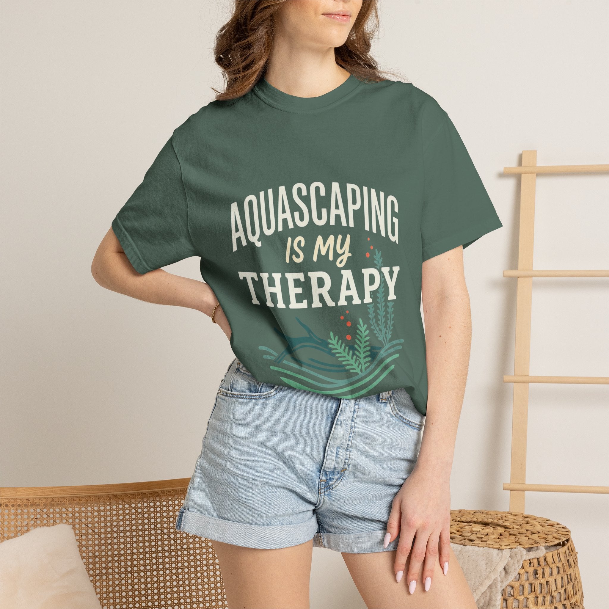 Aquascaping Is My Therapy T-Shirt
