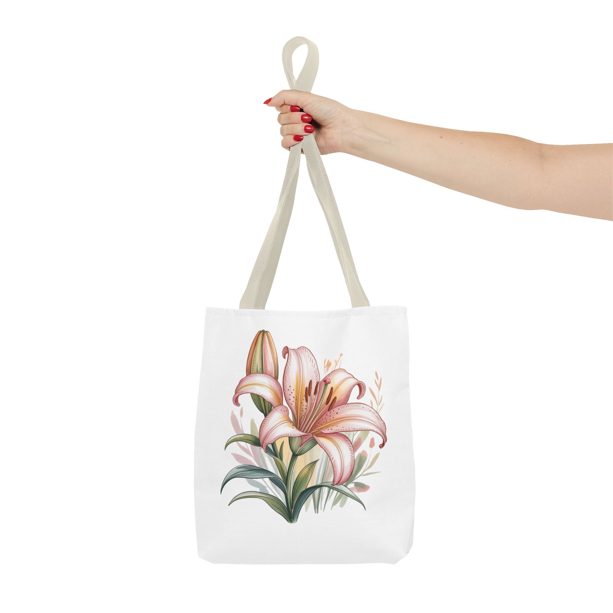 Every Day Floral Tote Bag — Elegant Flower All-Over Print Tote