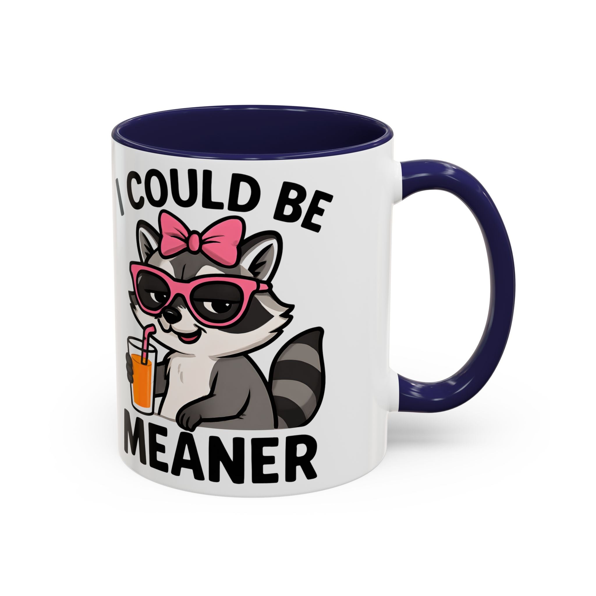 Sassy Raccoon Coffee Mug — Funny Accent Coffee Cup (11/15oz)