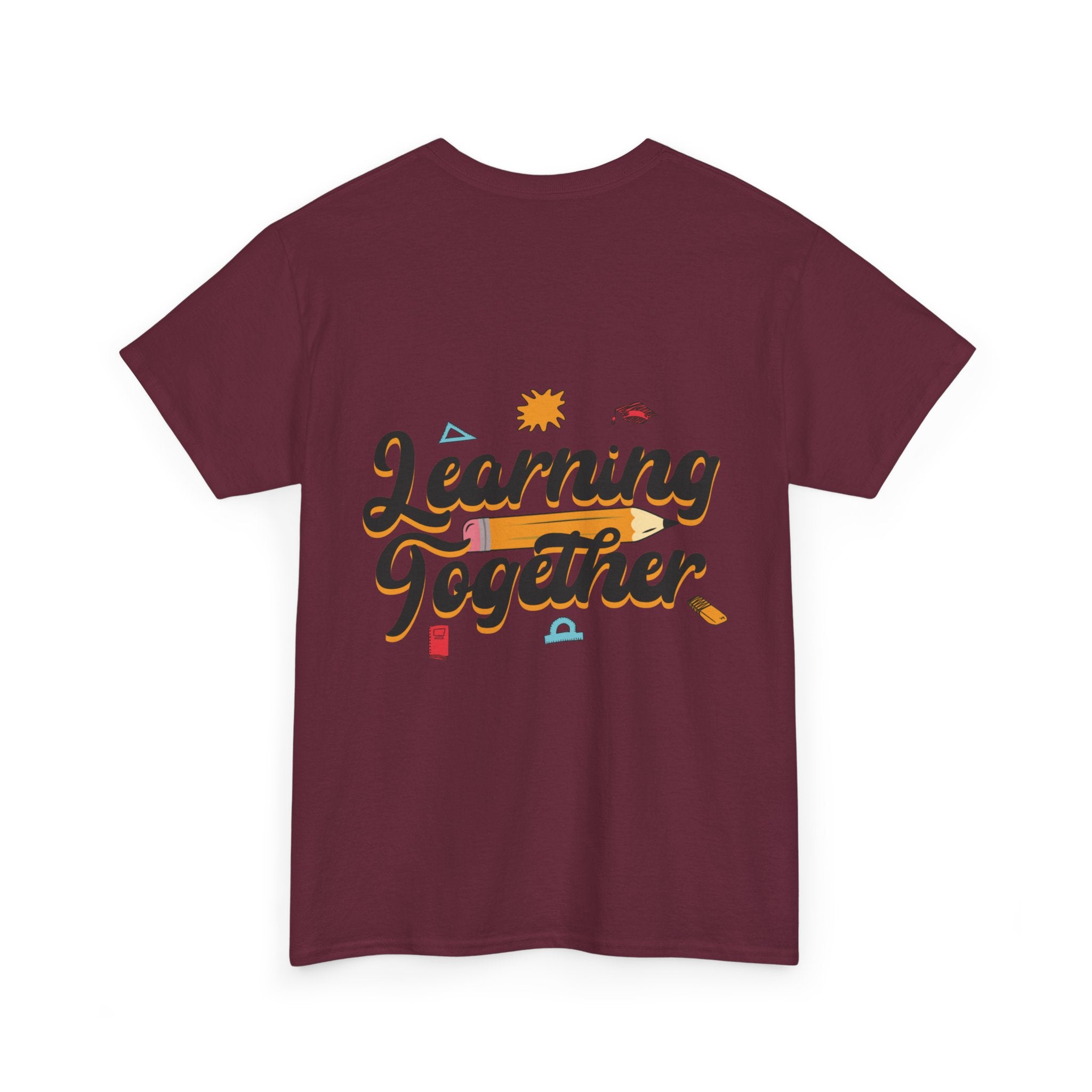 Back to School Teacher T-Shirt | First Day of School Shirt | Cute Teacher Gift | Unisex Heavy Cotton Tee