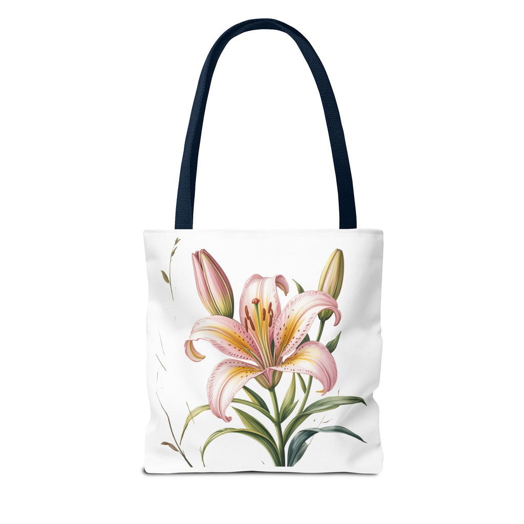 Every Day Floral Tote Bag — Elegant Flower All-Over Print Tote