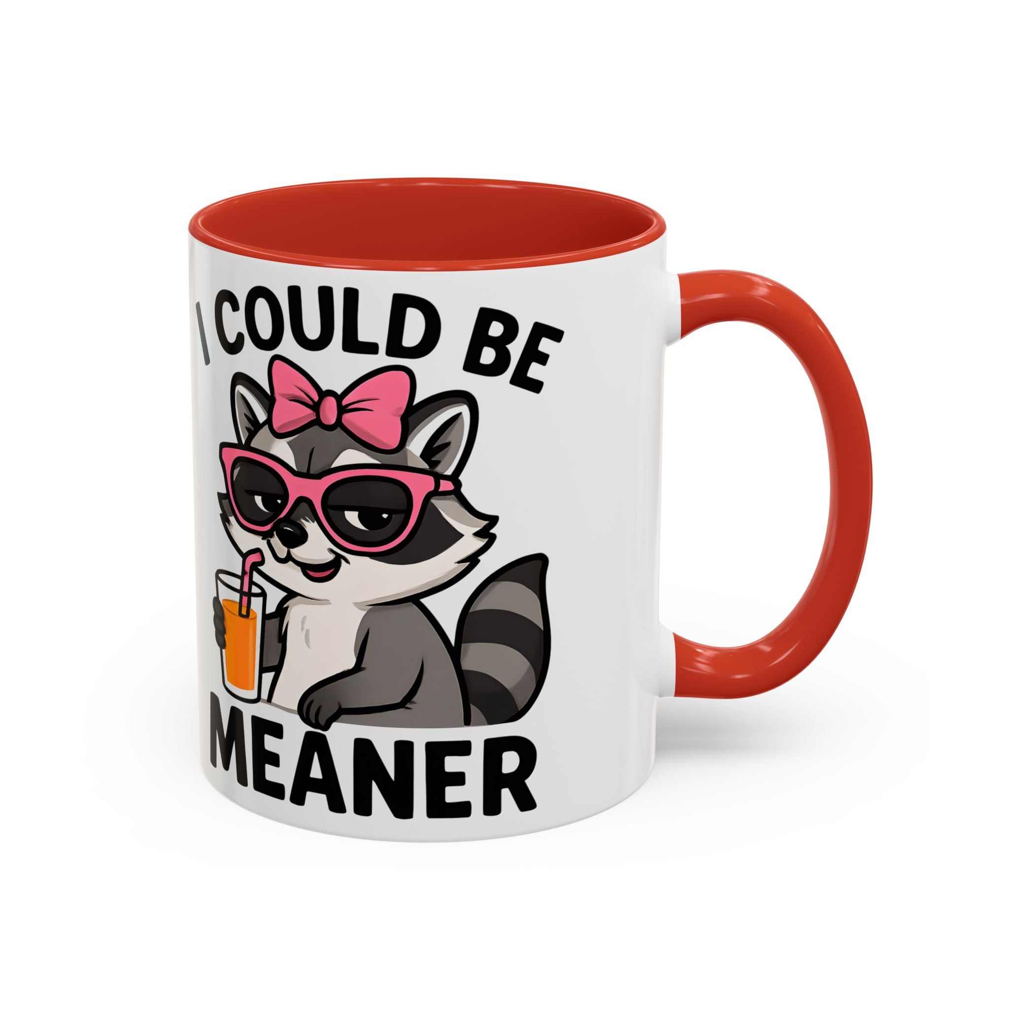 Sassy Raccoon Coffee Mug — Funny Accent Coffee Cup (11/15oz)