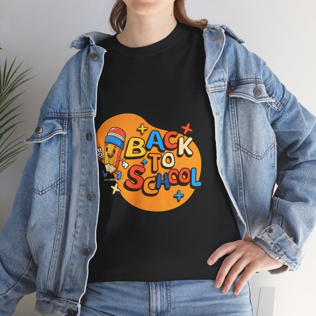 Back to School Teacher T-Shirt | First Day of School Shirt | Cute Teacher Gift | Unisex Heavy Cotton Tee
