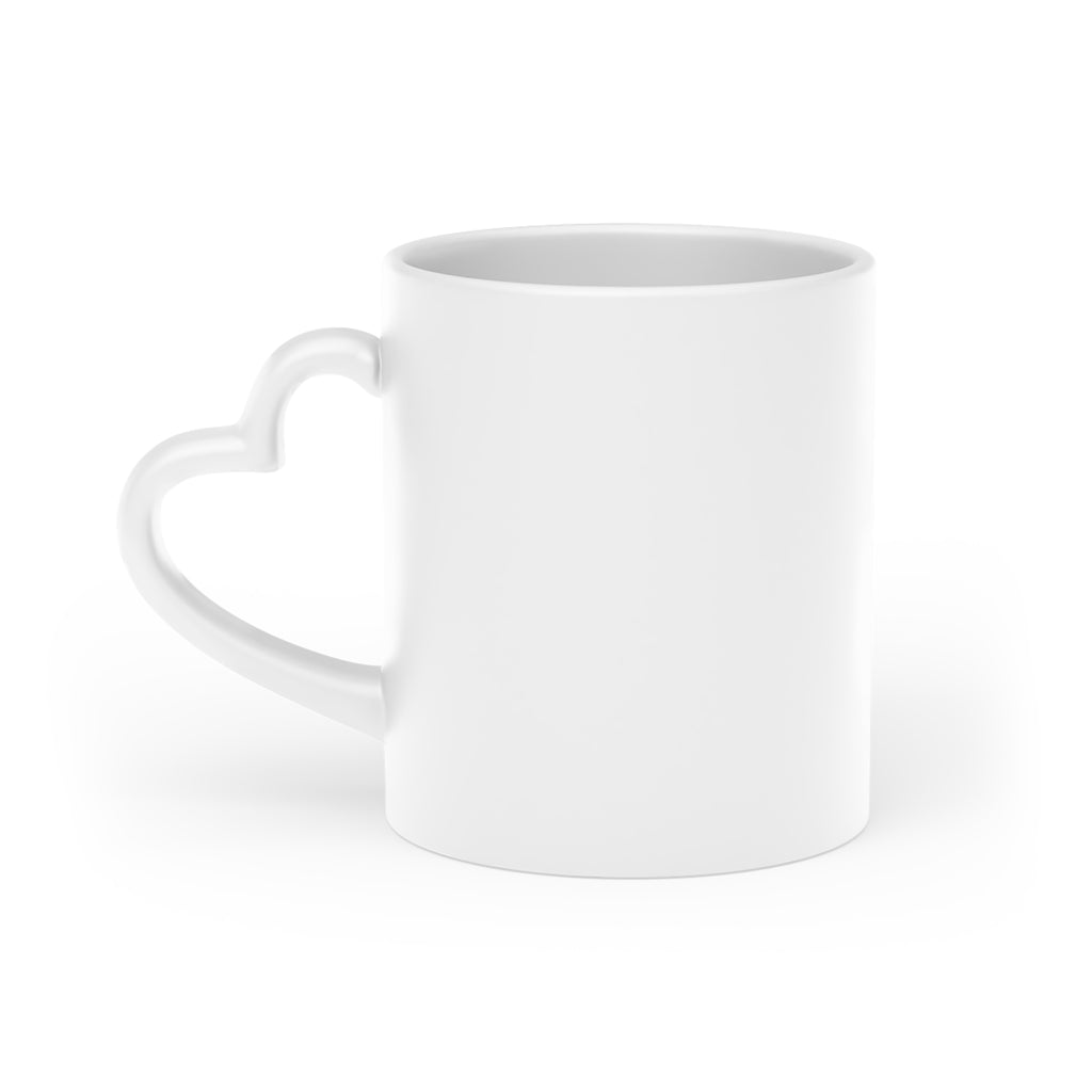 Personalized Valentine Lover Heart-Shaped Mug | Custom Name, Romantic Coffee Cup
