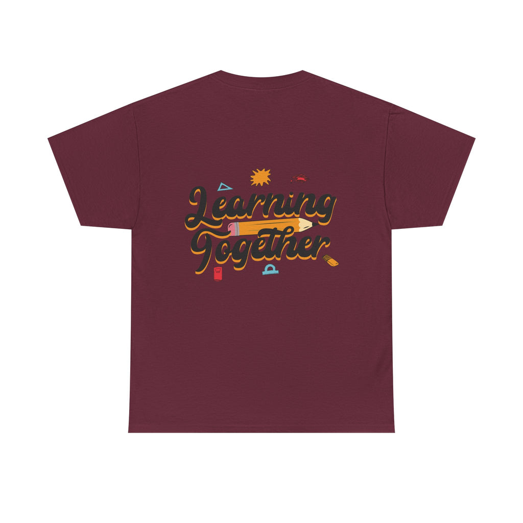 Back to School Teacher T-Shirt | First Day of School Shirt | Cute Teacher Gift | Unisex Heavy Cotton Tee